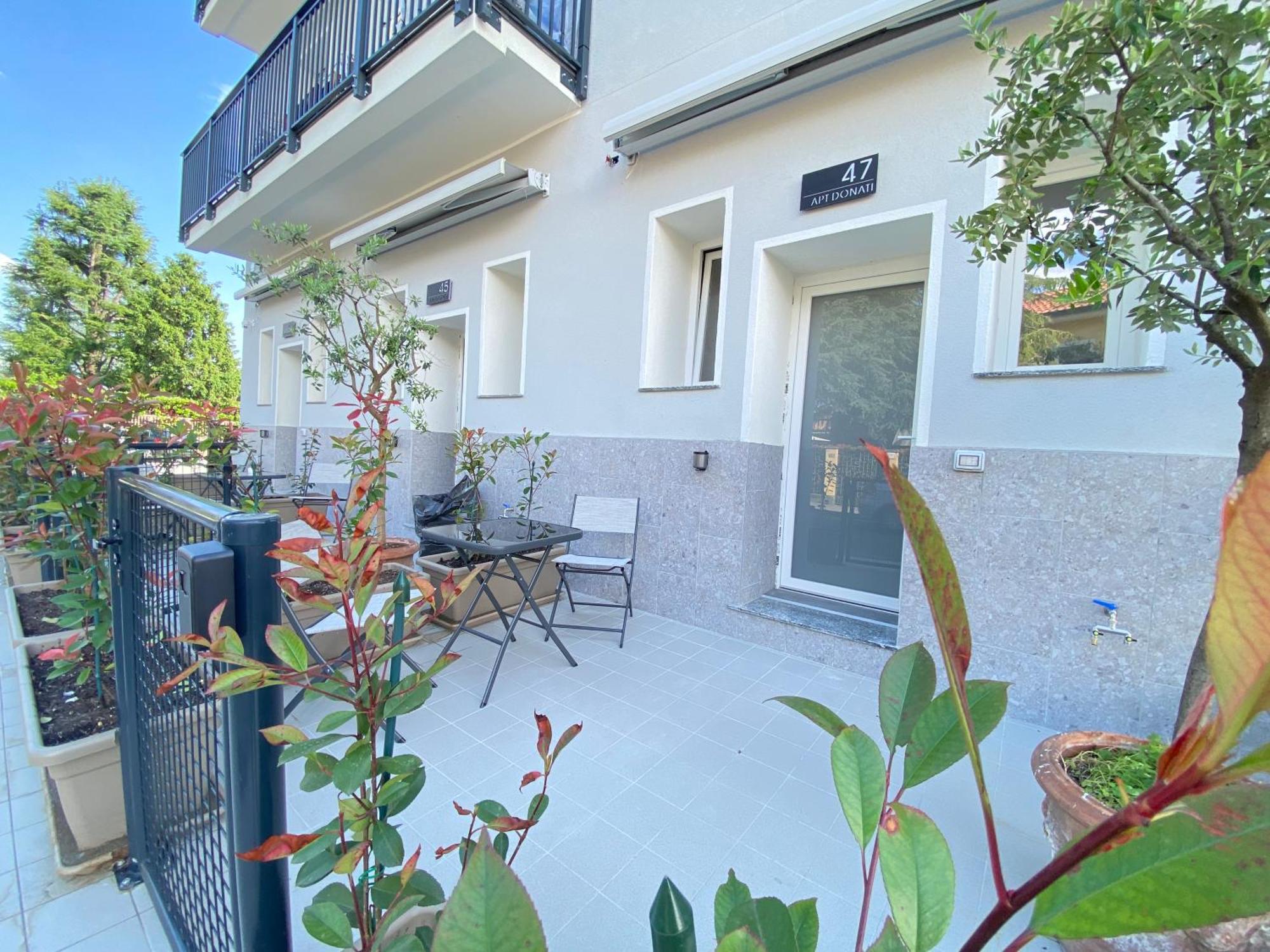 Apt Donati Home, Modernita E Comfort Con Parcheggio Gratuito Privato E Spazio Esterno Privato Cassano dʼAdda Eksteriør bilde